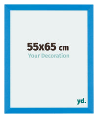 Mura MDF Fotokader 55x65cm Helder Blauw Voorzijde Maat | Yourdecoration.be