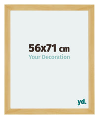 Mura MDF Fotokader 56x71cm Grenen Decor Voorzijde Maat | Yourdecoration.be