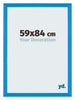 Mura MDF Fotokader 59x84cm Helder Blauw Voorzijde Maat | Yourdecoration.be