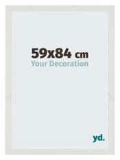 Mura MDF Fotokader 59x84cm Wit Mat Voorzijde Maat | Yourdecoration.be