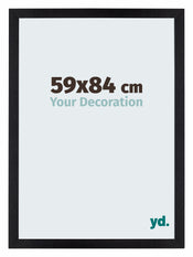 Mura MDF Fotokader 59x84cm Zwart Mat Voorzijde Maat | Yourdecoration.be