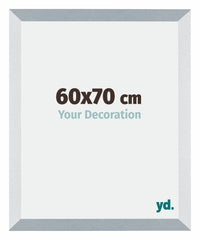Mura MDF Fotokader 60x70cm Aluminium Geborsteld Voorzijde Maat | Yourdecoration.be