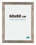 Mura MDF Fotokader 60x80cm Metaal Vintage Voorzijde Maat | Yourdecoration.be