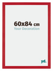 Mura MDF Fotokader 60x84cm Rood Voorzijde Maat | Yourdecoration.be