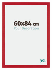Mura MDF Fotokader 60x84cm Rood Voorzijde Maat | Yourdecoration.be