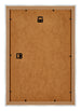 Mura MDF Fotokader 60x85cm Zilver Glanzend Vintage Achterzijde | Yourdecoration.be