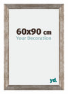 Mura MDF Fotokader 60x90cm Metaal Vintage Voorzijde Maat | Yourdecoration.be