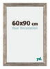 Mura MDF Fotokader 60x90cm Metaal Vintage Voorzijde Maat | Yourdecoration.be