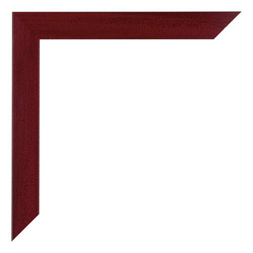 Mura MDF Fotokader 60x90cm Wijnrood Geveegd Detail Hoek | Yourdecoration.be