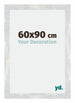 Mura MDF Fotokader 60x90cm Zilver Glanzend Vintage Voorzijde Maat | Yourdecoration.be