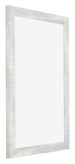 Mura MDF Fotokader 60x90cm Zilver Glanzend Vintage Voorzijde Schuin | Yourdecoration.be