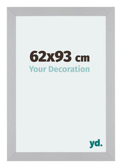 Mura MDF Fotokader 62x93cm Zilver Mat Voorzijde Maat | Yourdecoration.be