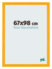 Mura MDF Fotokader 67x98cm Geel Voorzijde Maat | Yourdecoration.be