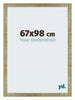 Mura MDF Fotokader 67x98cm Goud Antiek Voorzijde Maat | Yourdecoration.be