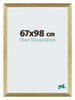 Mura MDF Fotokader 67x98cm Goud Glanzend Voorzijde Maat | Yourdecoration.be