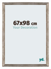 Mura MDF Fotokader 67x98cm Metaal Vintage Voorzijde Maat | Yourdecoration.be