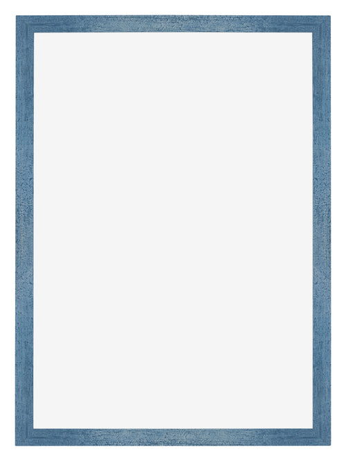 Mura MDF Fotokader 70x100cm Helder Blauw Geveegd Voorzijde | Yourdecoration.be