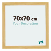 Mura MDF Fotokader 70x70cm Grenen Decor Voorzijde Maat | Yourdecoration.be