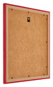 Mura MDF Fotokader 70x70cm Rood Achterzijde Schuin | Yourdecoration.be