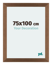 Mura MDF Fotokader 75x100cm Koper Decor Voorzijde Maat | Yourdecoration.be