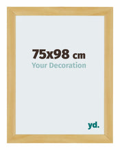 Mura MDF Fotokader 75x98cm Grenen Decor Voorzijde Maat | Yourdecoration.be