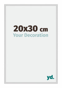 New York Aluminium Fotokader 20x30cm Zilver Mat Voorzijde Maat | Yourdecoration.be