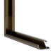 New York Aluminium Fotokader 29 7x42cm A3 Walnoot Structuur Detail Doorsnede | Yourdecoration.be