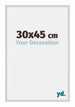 New York Aluminium Fotokader 30x45cm Zilver Mat Voorzijde Maat | Yourdecoration.be
