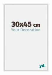 New York Aluminium Fotokader 30x45cm Zilver Mat Voorzijde Maat | Yourdecoration.be