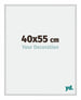 New York Aluminium Fotokader 40x55cm Zilver Mat Voorzijde Maat | Yourdecoration.be