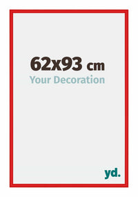 New York Aluminium Fotokader 62x93cm Ferrari Rood Voorzijde Maat | Yourdecoration.be