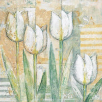 PGM BET 91 Eric Barjot White Tulips Kunstdruk 15x15cm | Yourdecoration.be