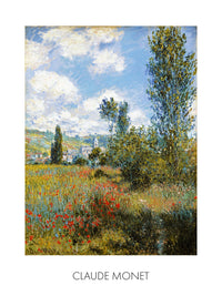 PGM CM 210 Claude Monet Ile Saint Martin Kunstdruk 60x80cm | Yourdecoration.be