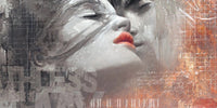 PGM ES 201 Sestillo Enrico The Kiss Kunstdruk 100x50cm | Yourdecoration.be