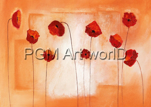 PGM HNE 701M Erika Heinemann Poppy Meeting Kunstdruk 30x21cm | Yourdecoration.be