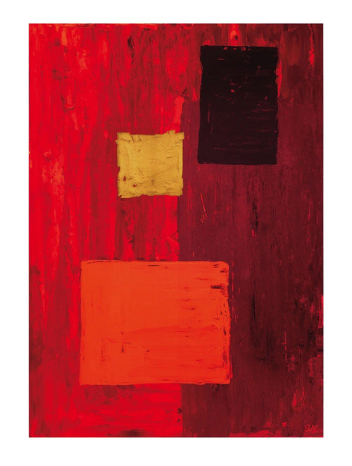 PGM JP 79 Jodi Phillips Schlichtes Rot Kunstdruk 60x80cm | Yourdecoration.be