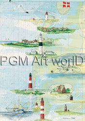 PGM NK 02 Katharina Noack Sylt und Amrum Kunstdruk 50x70cm | Yourdecoration.be