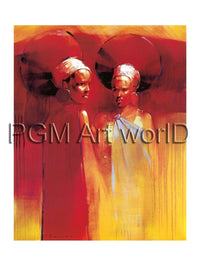 PGM UP 33518 Peter Pharoah African Grace Kunstdruk 60x80cm | Yourdecoration.be