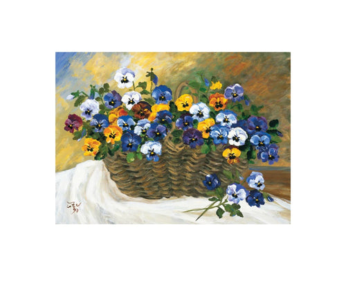 PGM UVW 23 Ute von der Wehl Bunt gemischt Kunstdruk 50x42cm | Yourdecoration.be