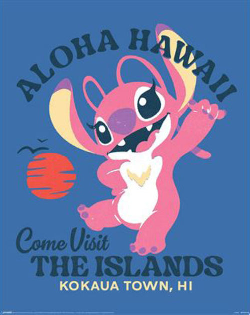 Poster Angel Aloha 40x50cm MPP2501420 | Yourdecoration.be