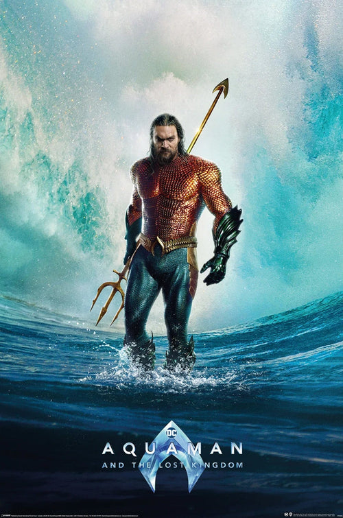 Poster Aquaman and The Lost Kingdom 61x91 5cm Pyramid PP35066 | Yourdecoration.be