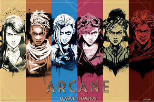 Poster Arcane Colors 91 5x61cm PP2511720 | Yourdecoration.be
