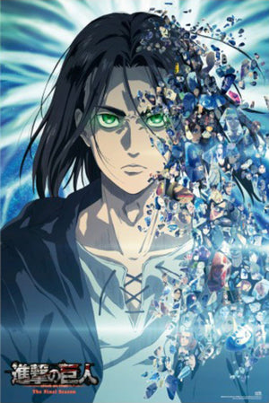 Poster Attack On Titan Eren Yeager 61x91 5cm Grupo Erik GPE5827 | Yourdecoration.be