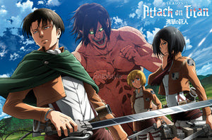Poster Attack On Titan Ready To Fight 91 5x61cm GBYDCO979 | Yourdecoration.be