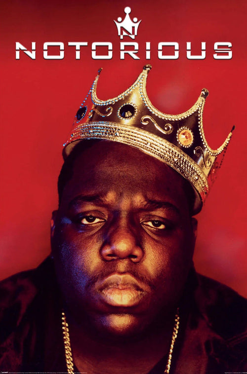 Poster Biggie Notorious Crown 61x91 5cm PP2403308 | Yourdecoration.be