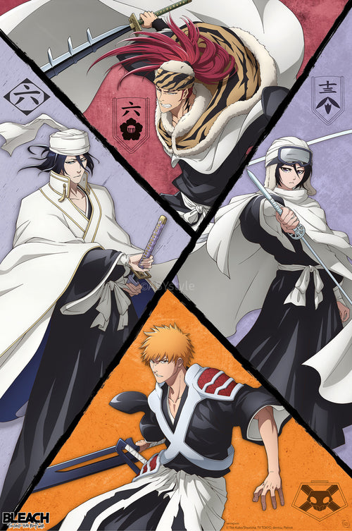 Poster Bleach Tybw Shinigami Group 61x91 5cm GBYDCOA039 | Yourdecoration.be