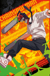 Poster Chainsaw Man 61x91 5cm GBYDCOA044 | Yourdecoration.be
