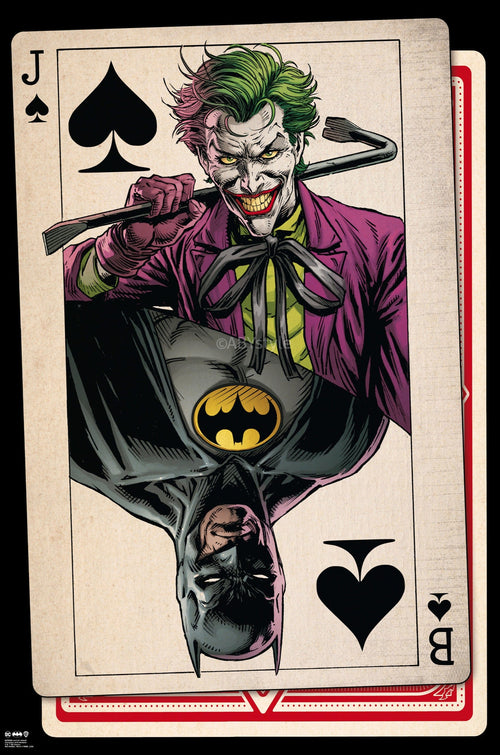 Poster Dc Comics Playing Card 61x91 5cm GBYDCO956 | Yourdecoration.be