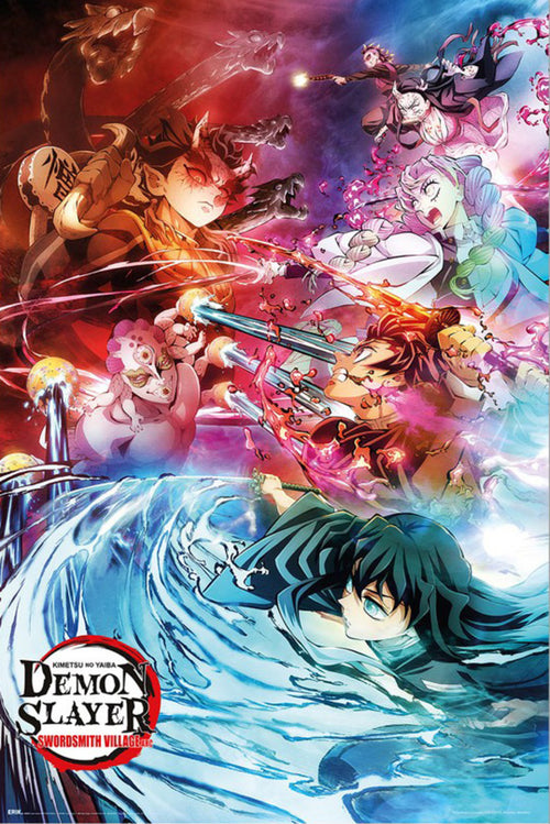 Poster Demon Slayer Swordsmith Village 2 61x91 5cm GPE6071 | Yourdecoration.be