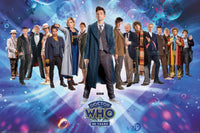 Poster Doctor Who 60th Anniversary A Timeless Tribute 91 5x61cm Pyramid PP35443 | Yourdecoration.be
